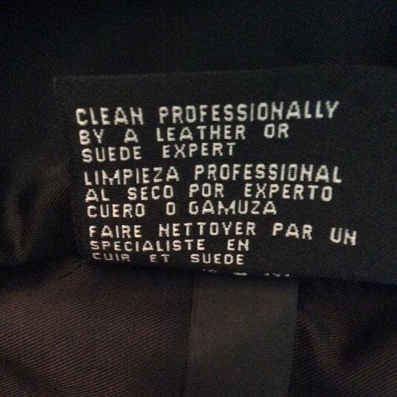 September move out sale!! Gorgeous Black Leather Pencil Skirt size 8 - Picture 12 of 16